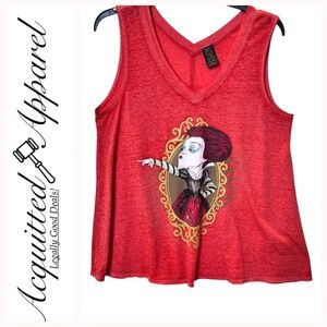 Disney Alice Through The Looking Glass Designer Collection Sparkle Tank Top